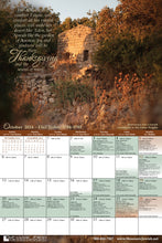 Load image into Gallery viewer, Thankfulness Calendar - September 2024 through December 2025